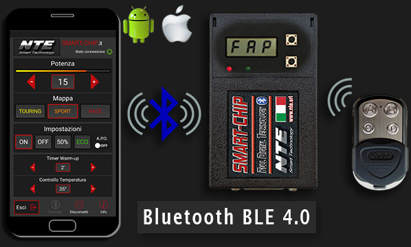 NTE centralina aggiuntiva Smart Chip Common Rail p1 d